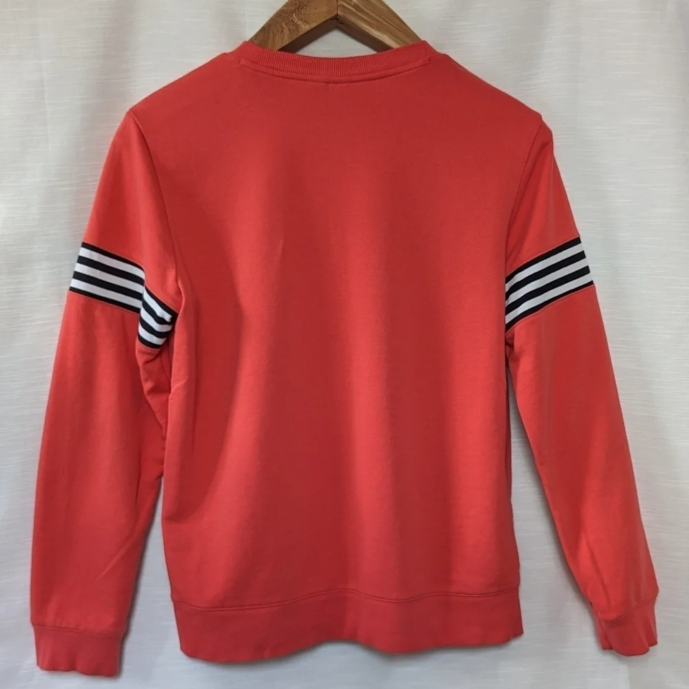 Lightweight Adidas Crewneck‎ Coral Sweatshirt - Picture 7 of 14